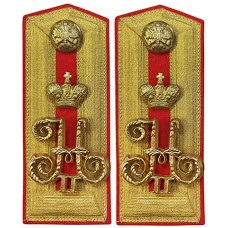 Погоны Пажа Пажеского Его Императорского Величества Корпуса, обр. 1912 г.